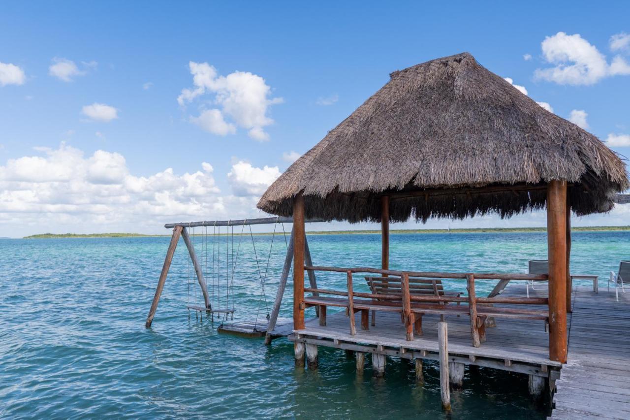 Exclusive Palafito @ Bacalar Lagoon Front Экстерьер фото